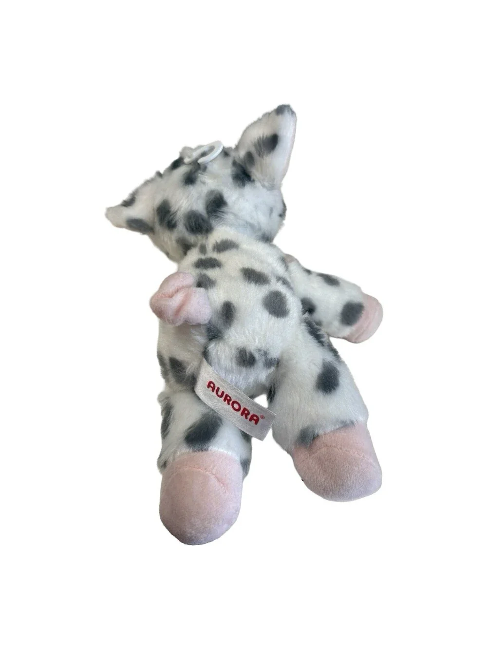 Aurora Mini Flopsie Pig Spotted Plush 8